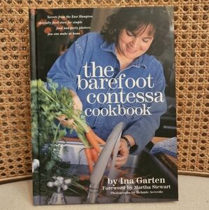 The Barefoot Contessa Cookbook Ina Garten Foreward by Martha Stewart Hardcover